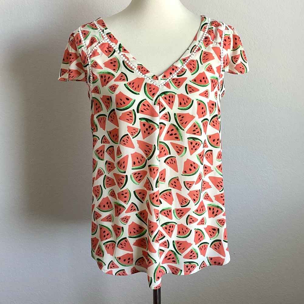 \Anthropologie\ Maeve Watermelon Shirt